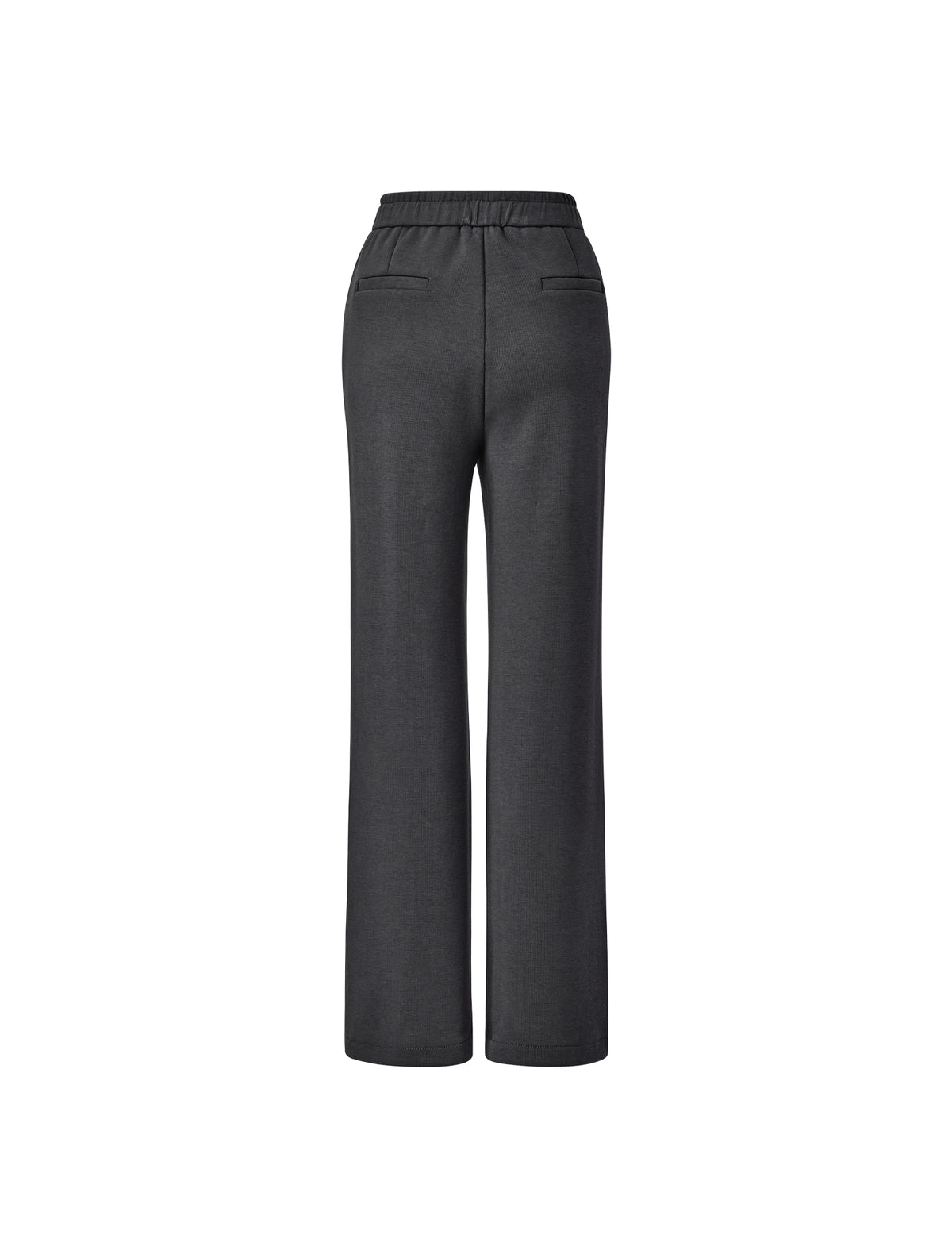High Waist Drawstring Wide Leg Pants
