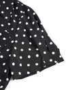 Black Polka Dot Shirt Dress