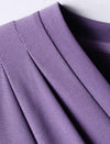 V-Neck Wrap Ribbed Top