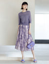 Tie Dye Midi Skirt