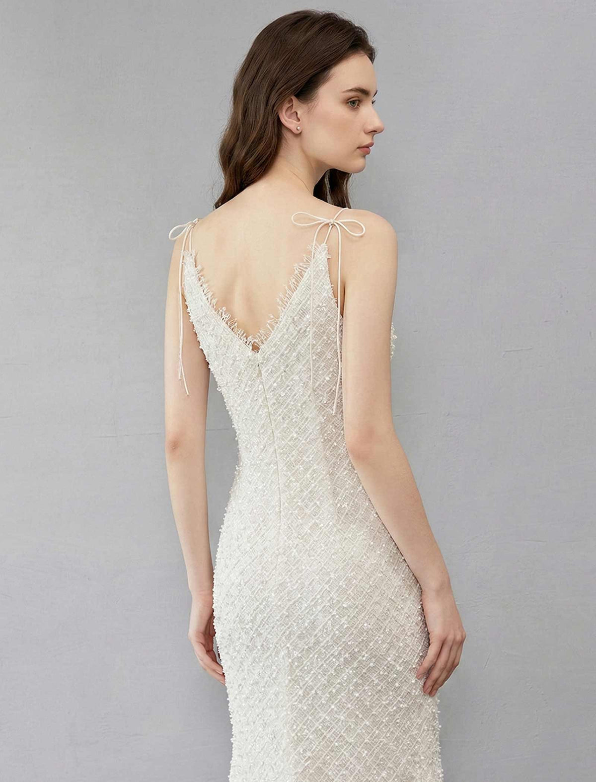 Romantic Tweed Cami Mermaid Dress
