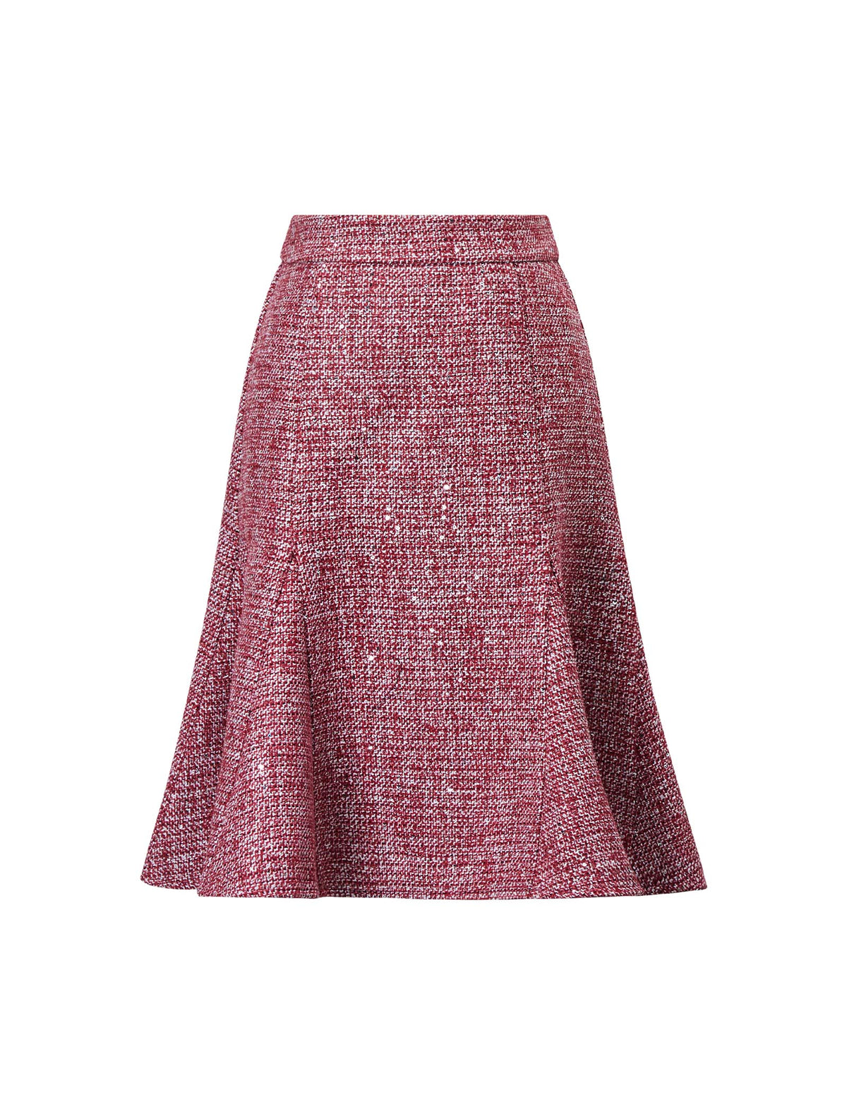 Shimmer High-Waist Mermaid Mini Skirt