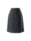 Classic Wool Blend Skirt