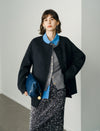 Charcoal Grey Wool Blend Jacket