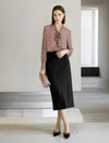 100% Mulberry Silk Bow Tie Neck Print Blouse