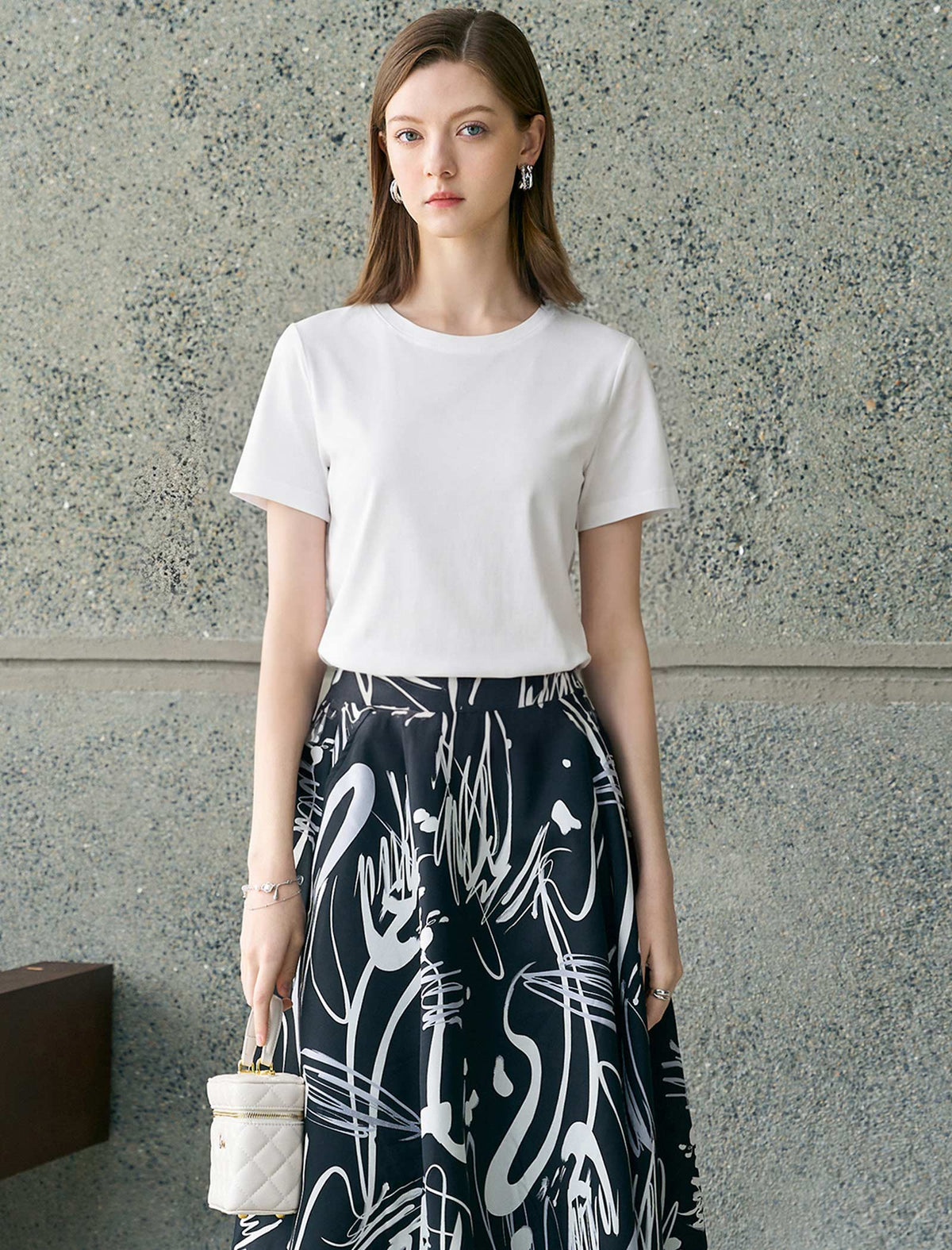 Casual Crew‑Neck Short‑Sleeve T‑Shirt