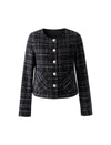 Wool Blend Knit Pocket Jacket