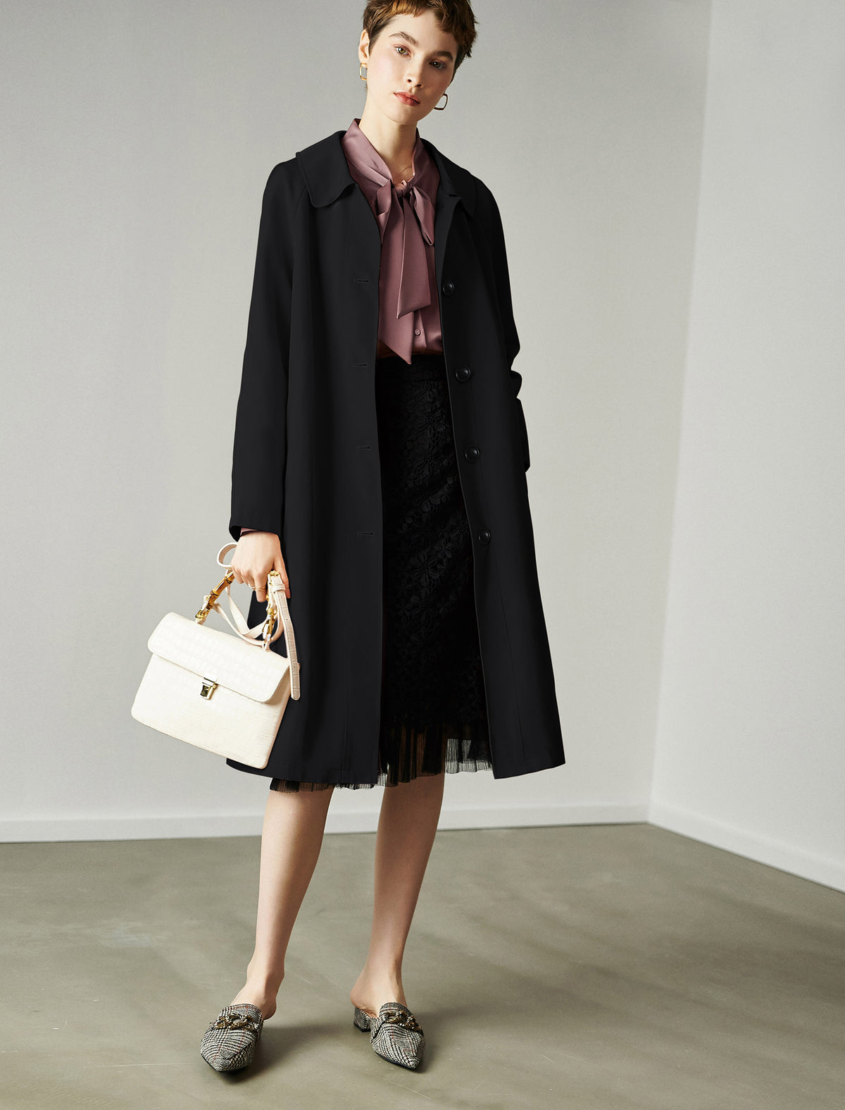 Classic Longline Trench Coat