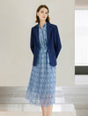 Classic Single Button Tailored Blazer