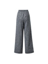 Wool Blend High-Waist Pocket Flare Pants