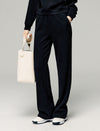 Classic Knit Wide-Leg Pants
