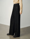 High-Waisted Wide Leg Denim Pants