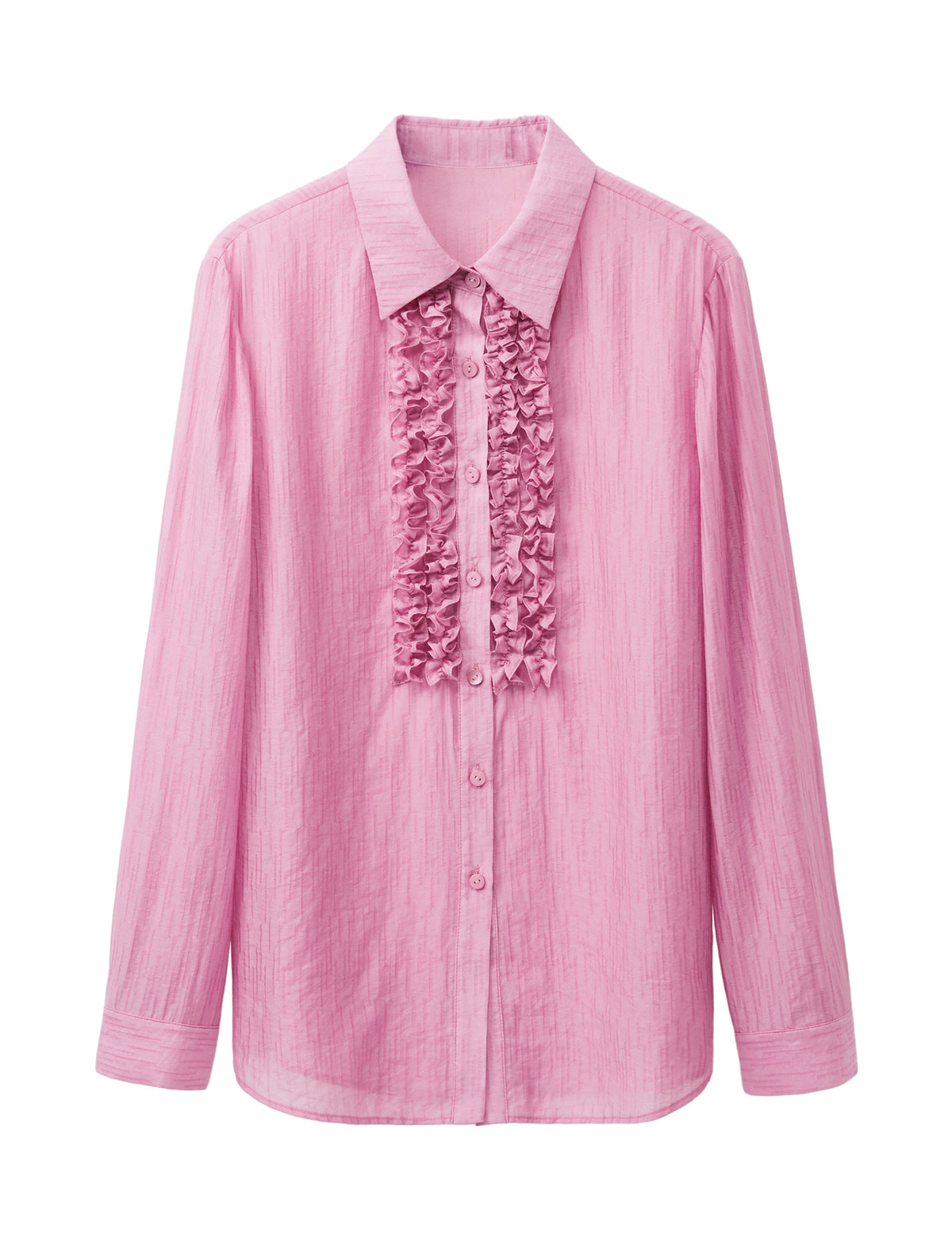 Tencel Casual Loose Turn-Down Collar Shirt