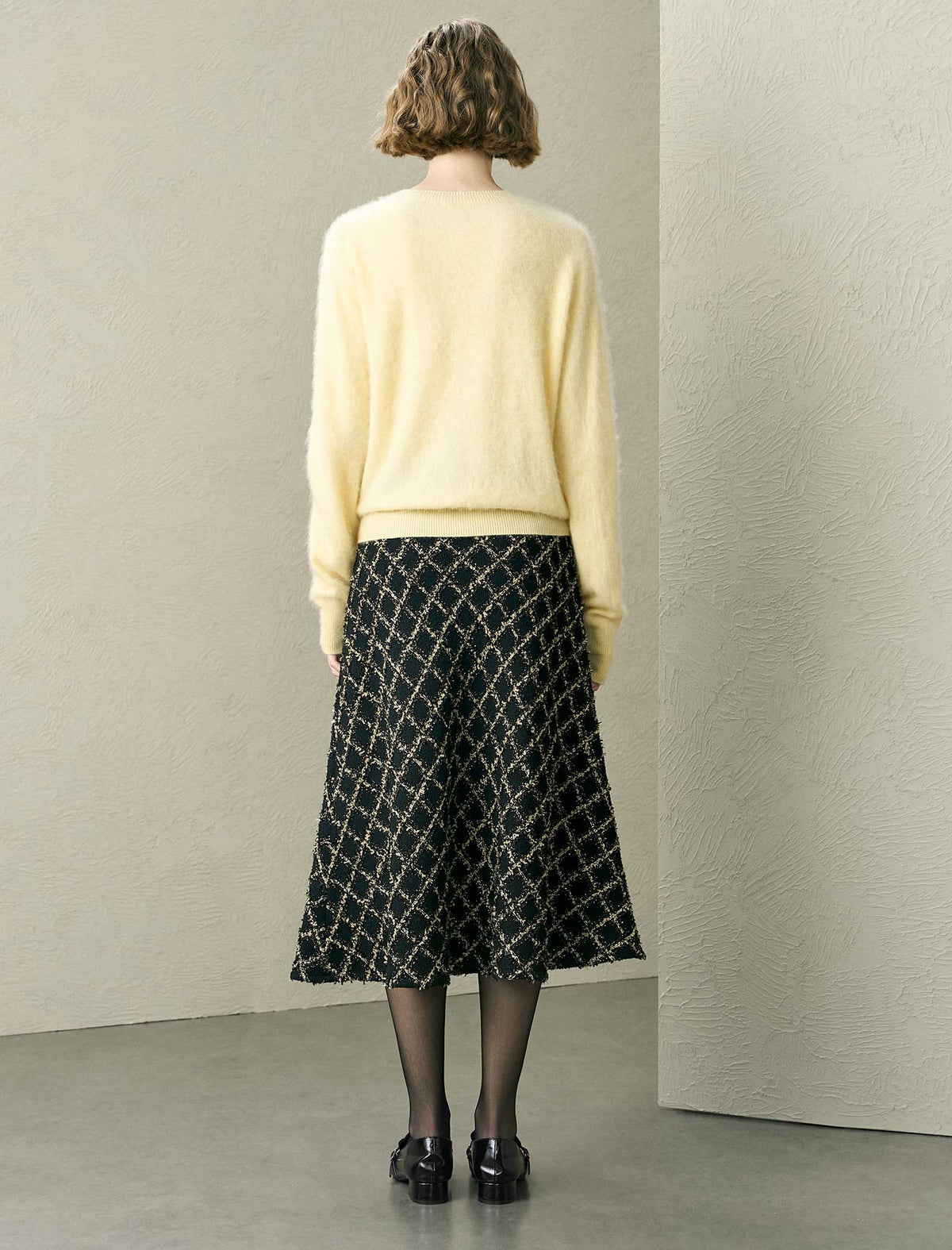 100% Wool-Cashmere Blend Sweater