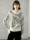 Embroidered Wool-Blend Sweater
