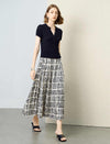 Effortless Tencel A-Line Skirt