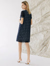 V-Neck Lace Short Sleeve Dress