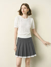 3D Butterfly Embroidered Knit Top