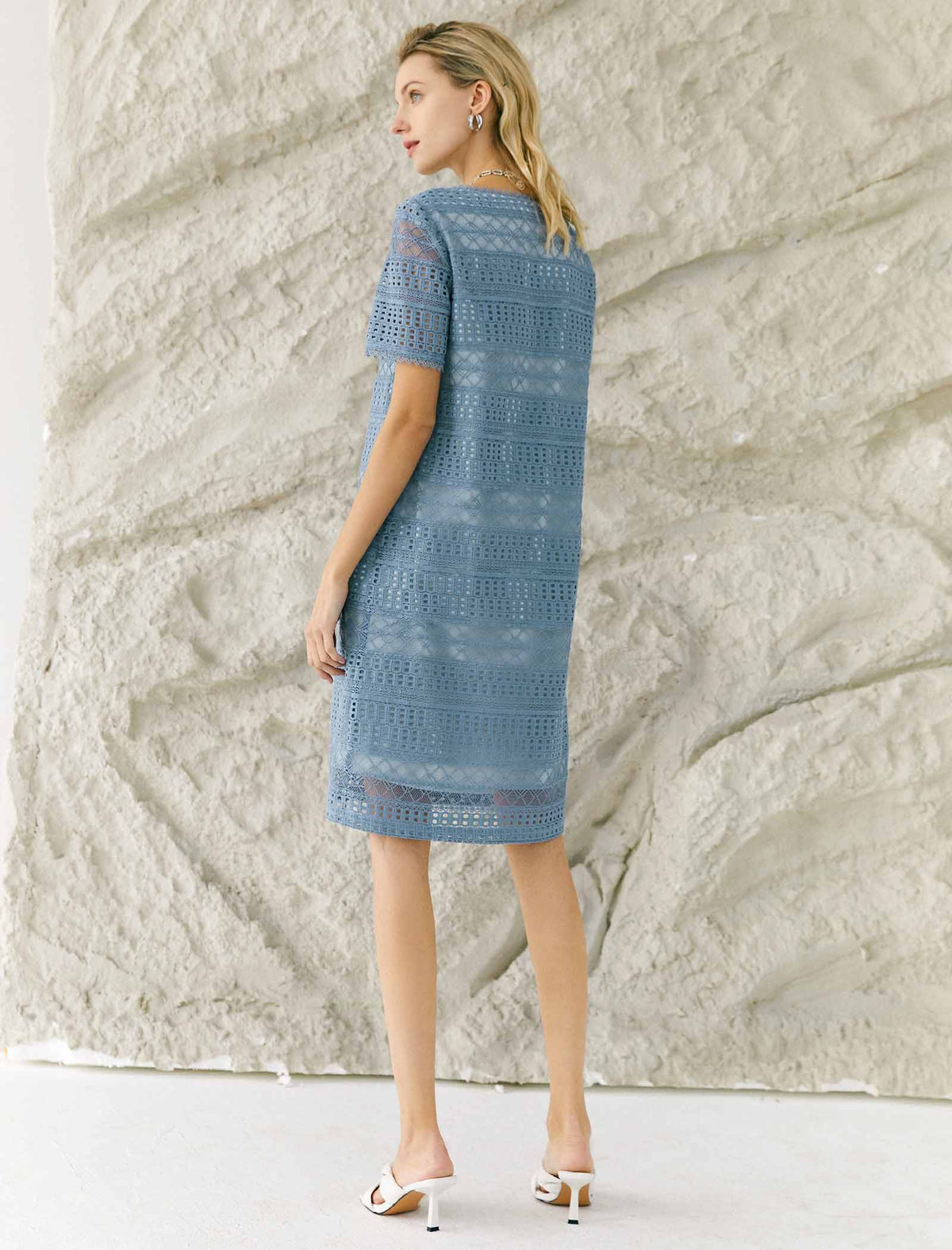 Salerno Soft Lace Shift Dress