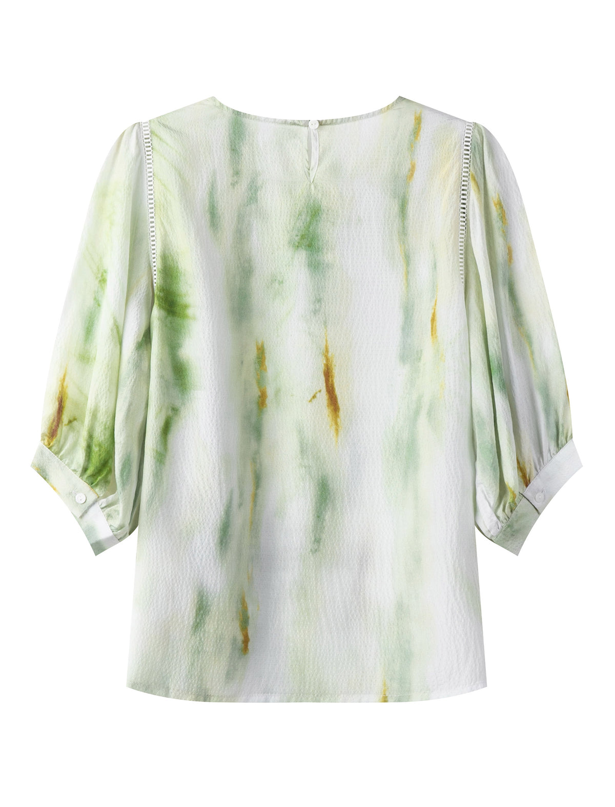100% Mulberry Silk Watercolor Top