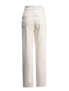High‑Waist Wide‑Leg Cotton Jeans