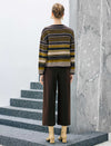 Pocket High-Waist Cropped Wide-Leg Pants