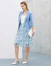 Floral Lace A-Line Skirt
