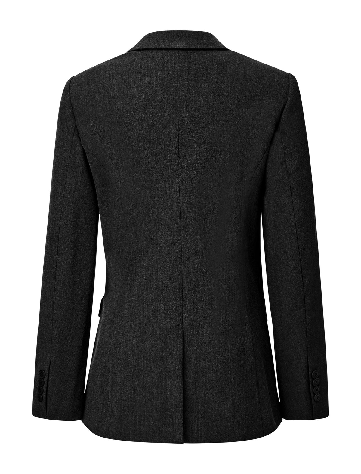 Black Double-Breasted Blazer