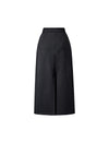Back Slit Pencil Midi Skirt