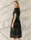 Salerno Soft Lace A-Line Midi Dress