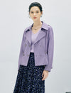 Short Double Breasted Trench Coat