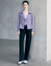 Collared Button Front Long Sleeve Jacket