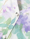 Vintage Floral‑Print V‑Neck Knit Cardigan