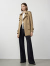 Classic Double-Breasted Trench Coat