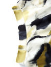 Abstract Print Flared A-Line Midi Skirt