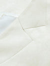 The Essential Cream Blazer | Single-Breasted Tailored Fit