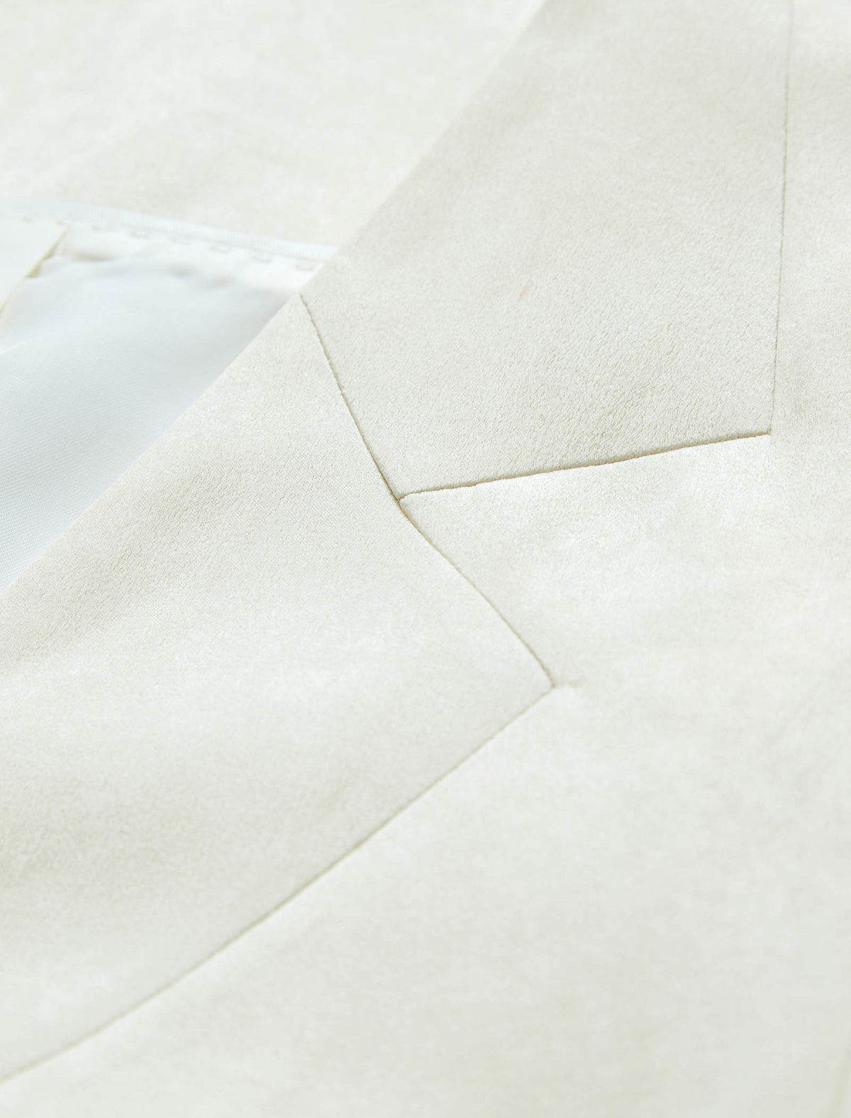 The Essential Cream Blazer | Single-Breasted Tailored Fit
