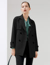 Collared Belted Trench Coat
