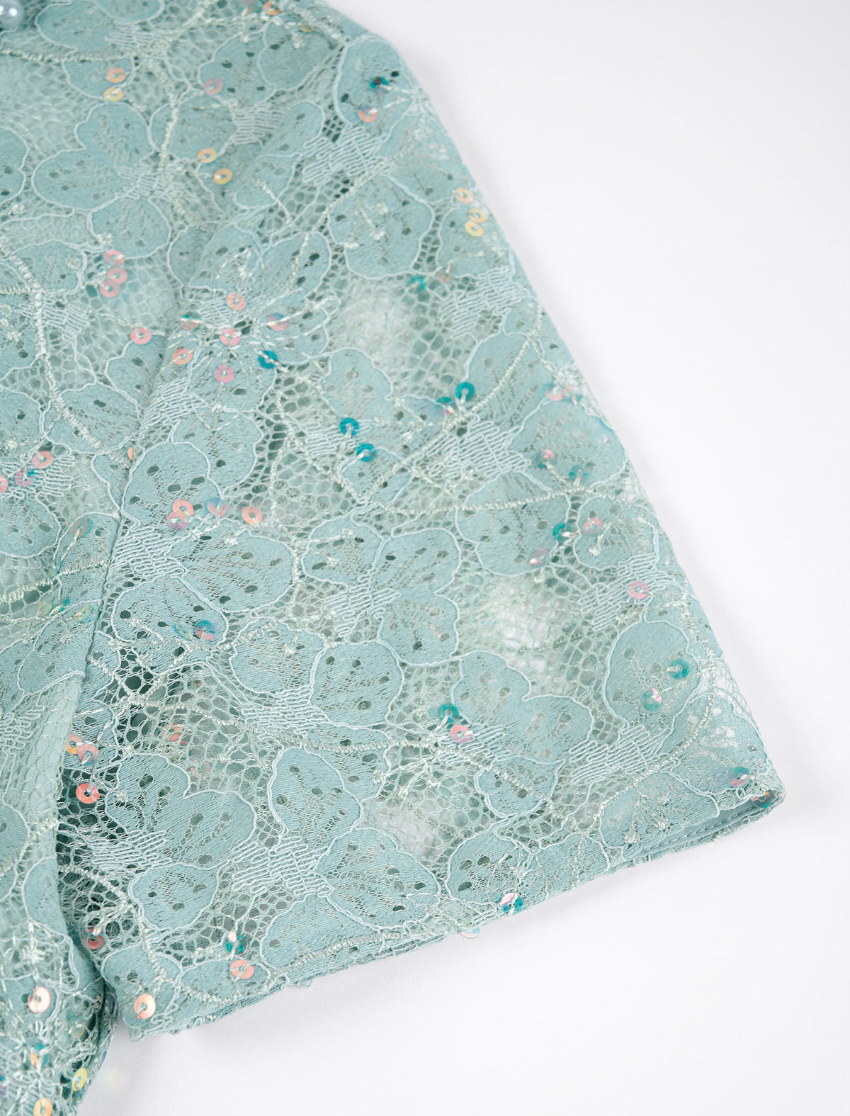 Lace Embellished Midi Dress