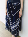 Elegant Printed Pleated Skirt