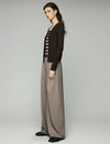 Blend Textured Long Sleeve Button Front Cardigan