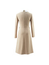 Colorblock Long Sleeve Pocket Fitted Dress