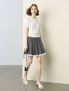 3D Butterfly Embroidered Knit Top