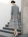 Wool Blend V-Neck Button Cardigan