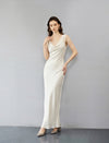Mulberry Silk Slim Fit Sleeveless Slip Dress