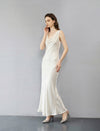 Mulberry Silk Slim Fit Sleeveless Slip Dress