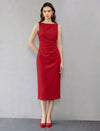 Exquisite Sleeveless Evening Gown