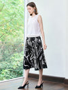 Chiffon Round Neck Sleeveless Top