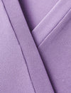 V-Neck Ruched Waist Long Sleeve Top