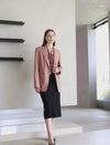 Brandy Rose Single Button Tailored Blazer